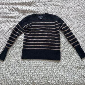 Tahari Striped Cashmere Sweater